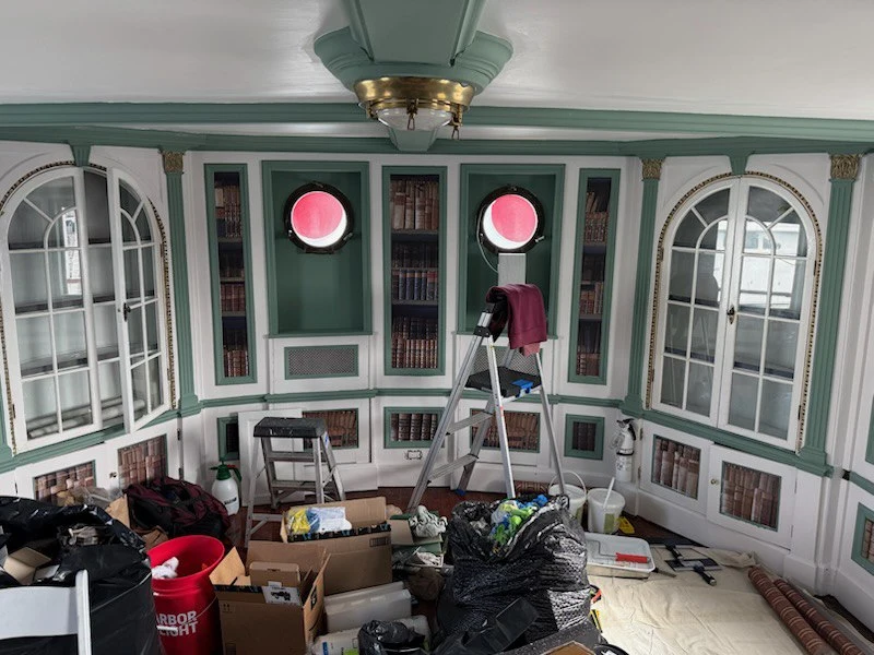 Historic Home Wallpaper Installation by Revere Wallpaper Installations in Fenway, Boston